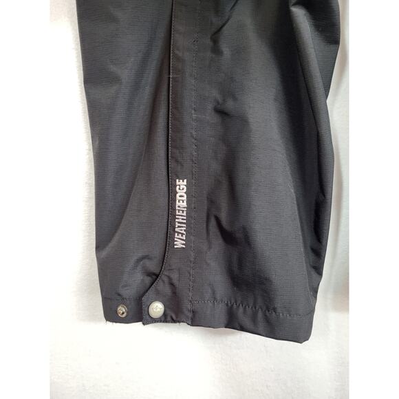 Eddie Bauer WeatherEdge Men’s XL Black Waterproof Ski Snow Pants Gaiters Winter - Picture 3 of 15